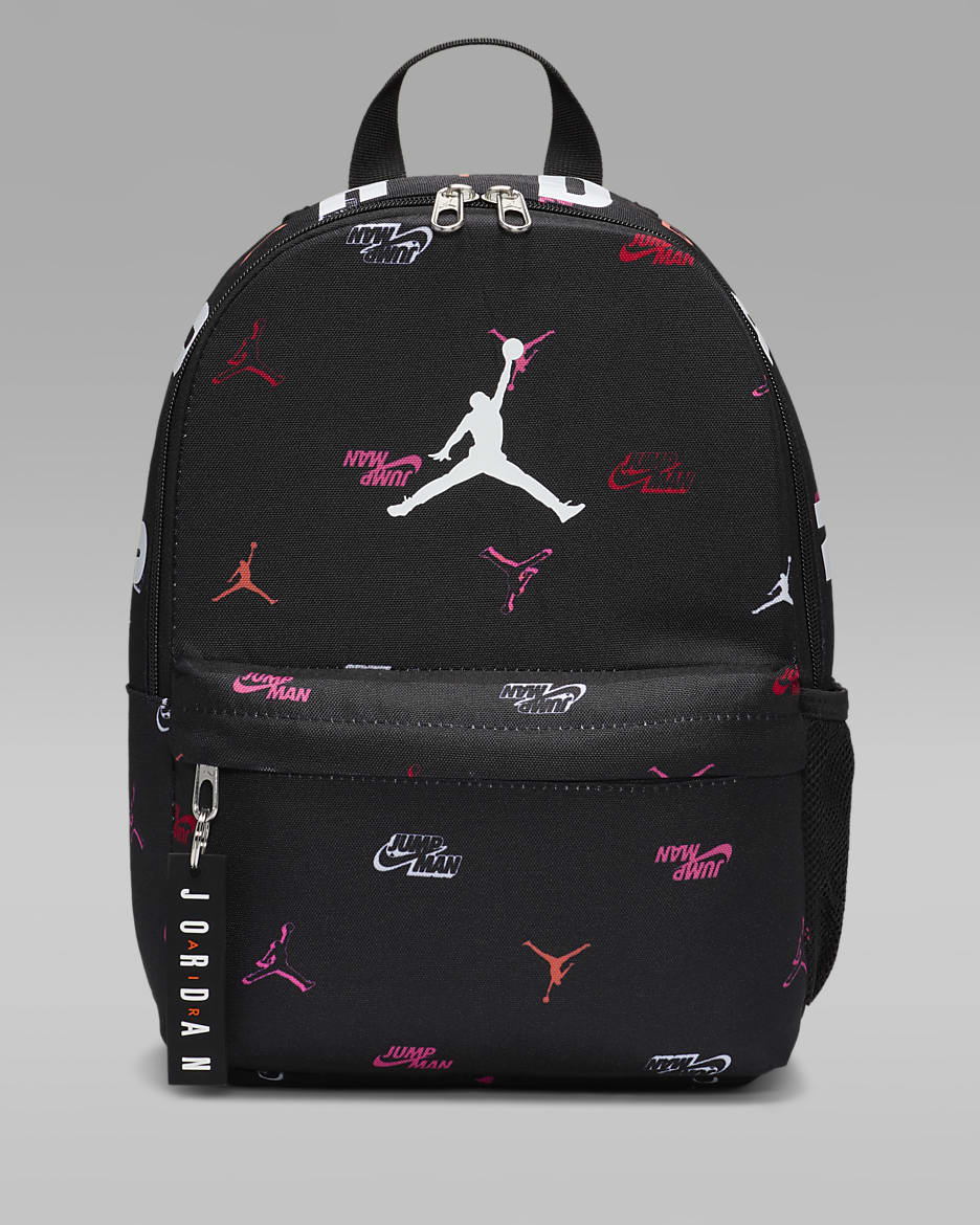 Nike jordan backpack black sales